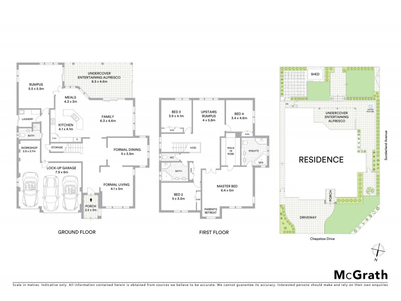 12 Chepstow Drive, Castle Hill NSW 2154 Floorplan