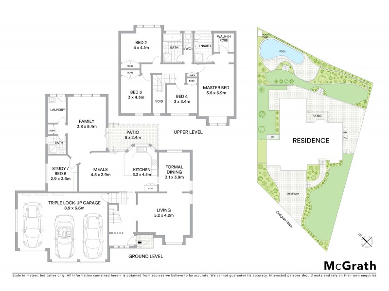 5 Craigton Place, Glenhaven NSW 2156 Floorplan