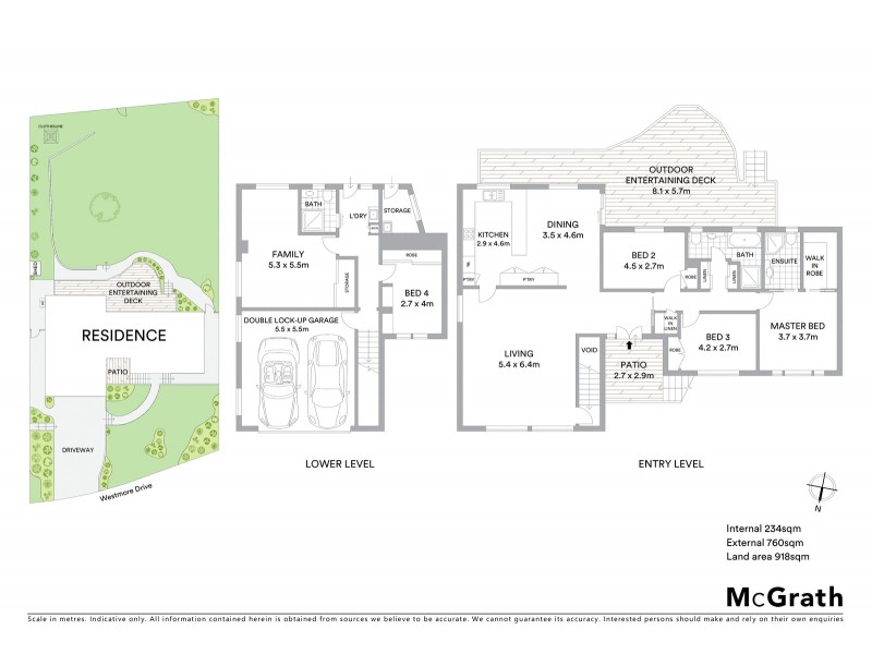 72 Westmore Drive, West Pennant Hills NSW 2125 Floorplan