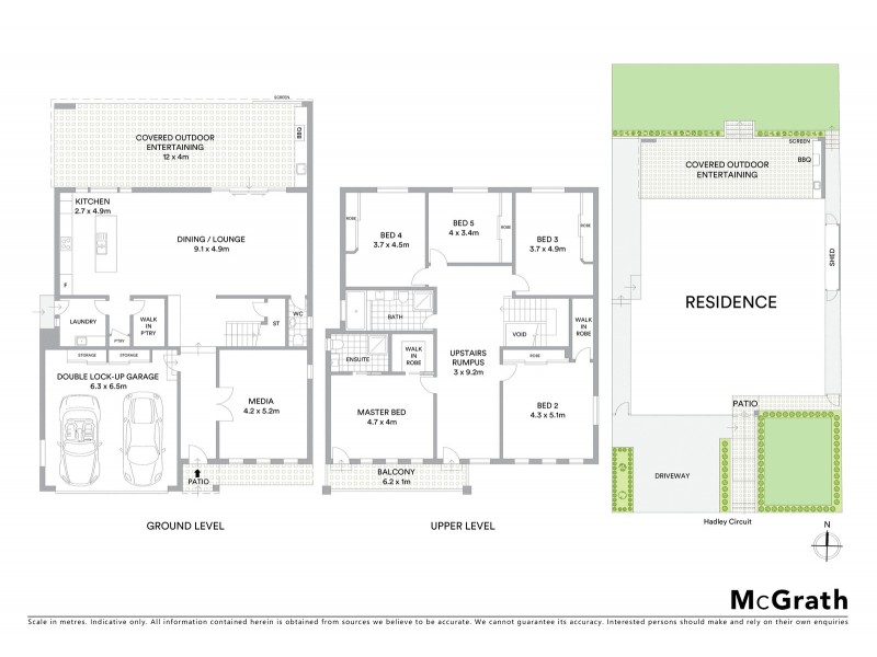 25 Hadley Circuit, Beaumont Hills NSW 2155 Floorplan
