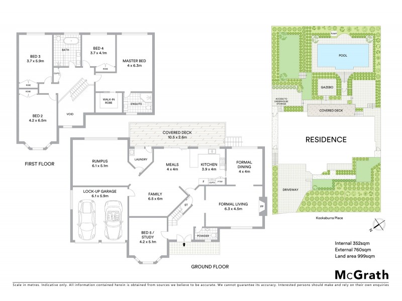 26 Kookaburra Place, West Pennant Hills NSW 2125 Floorplan