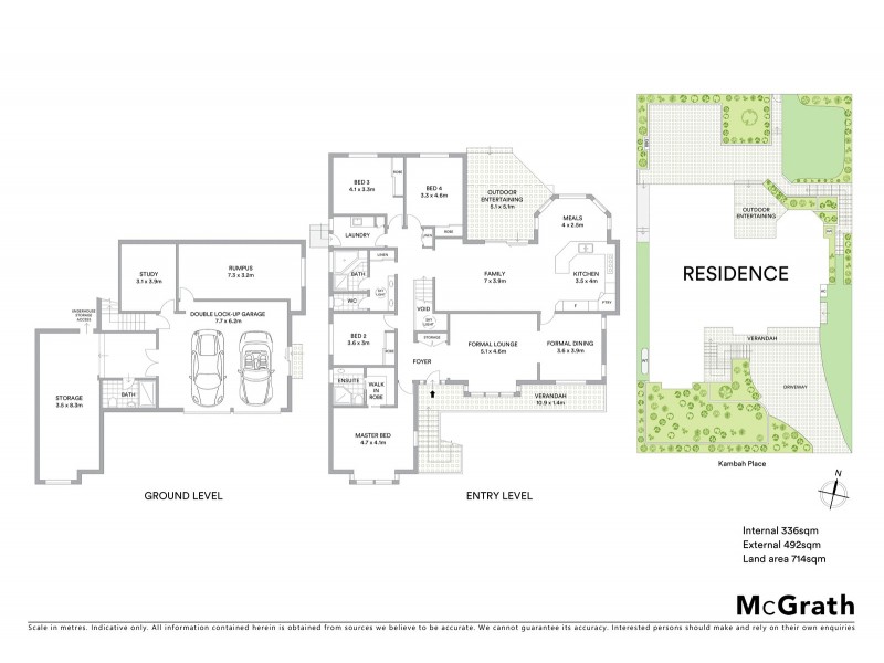 44 Kambah Place, West Pennant Hills NSW 2125 Floorplan