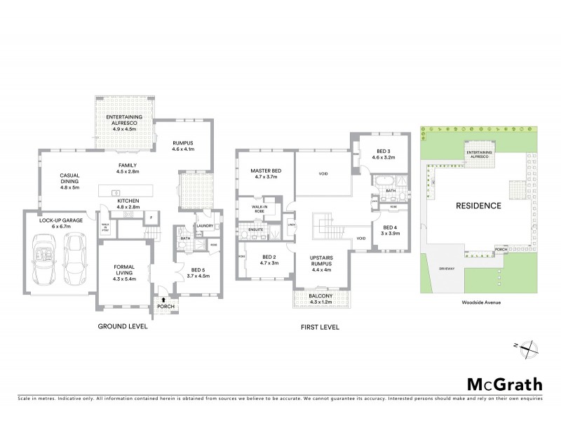19 Woodside Avenue, Kellyville NSW 2155 Floorplan