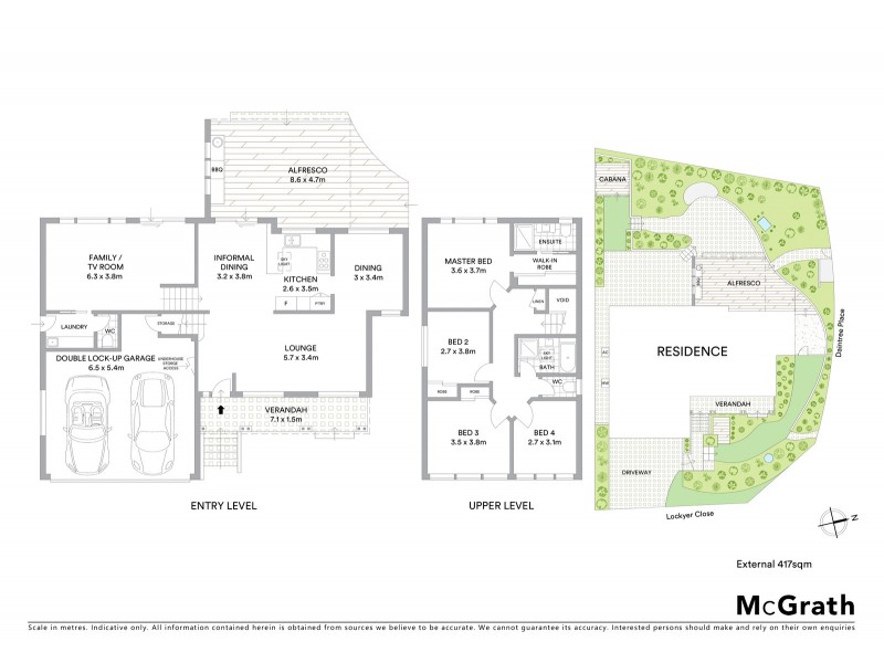 2 Lockyer Close, Dural NSW 2158 Floorplan