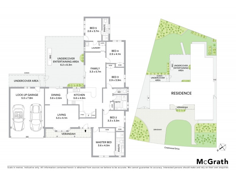 51 Crestwood Drive, Baulkham Hills NSW 2153 Floorplan