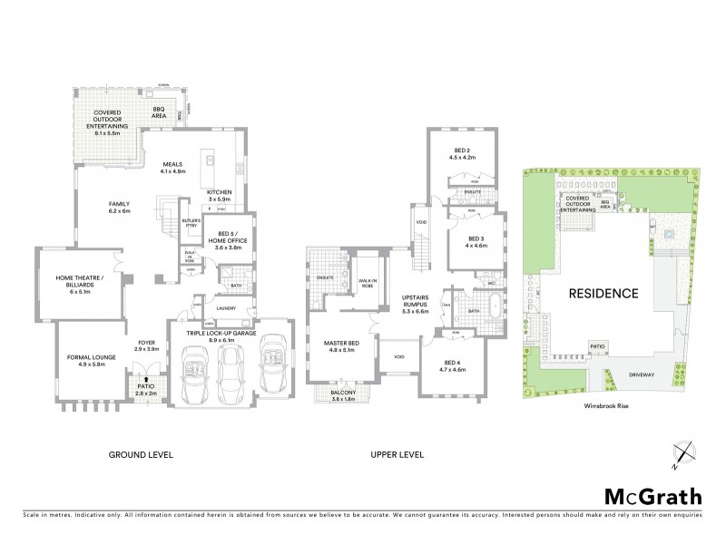 9 Wirrabrook Rise, Bella Vista NSW 2153 Floorplan