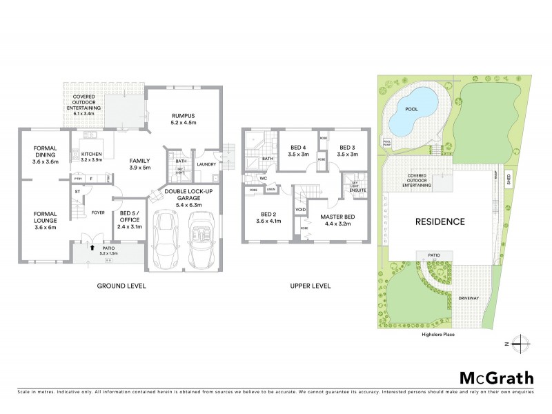 4 Highclere Place, Castle Hill NSW 2154 Floorplan