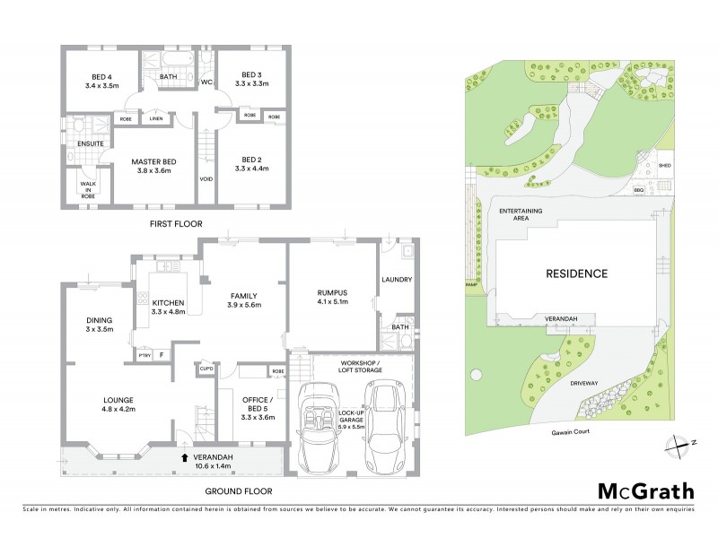 28 Gawain Court, Glenhaven NSW 2156 Floorplan