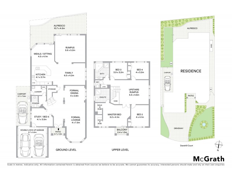 5 Danehill Court, Castle Hill NSW 2154 Floorplan