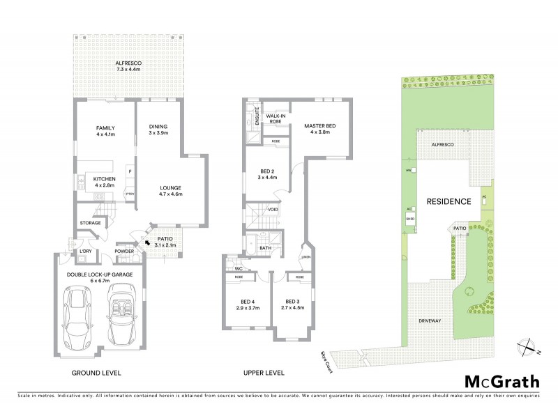 17 Skye Court, Kellyville NSW 2155 Floorplan