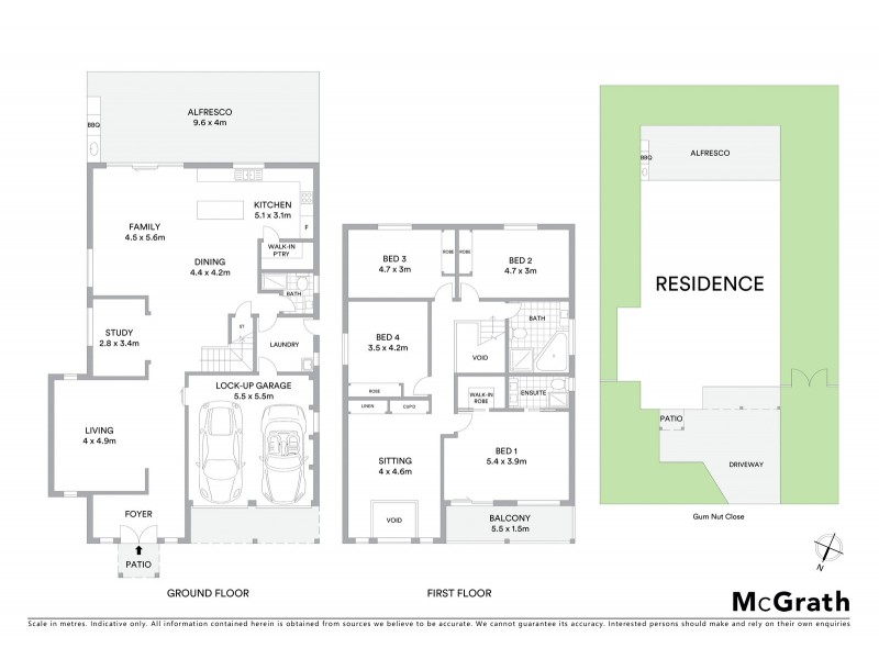 28 Gum Nut Close, Kellyville NSW 2155 Floorplan
