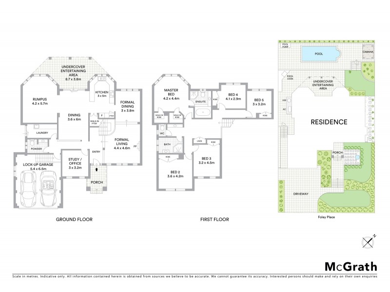 8 Foley Place, Castle Hill NSW 2154 Floorplan
