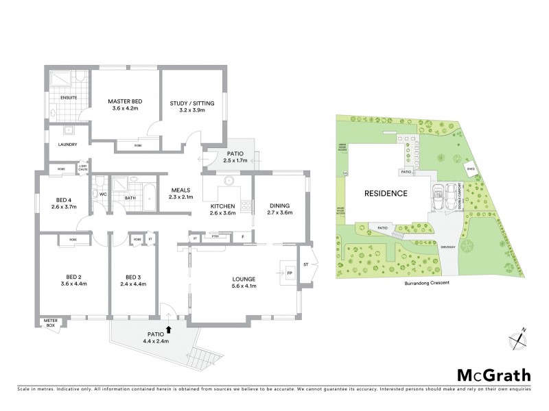 7 Burrandong Crescent, Baulkham Hills NSW 2153 Floorplan