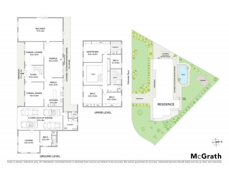8 Palisander Place, Castle Hill NSW 2154 Floorplan