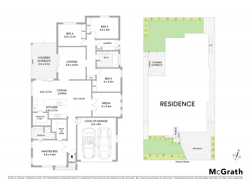 16 Holman Street, Kellyville NSW 2155 Floorplan