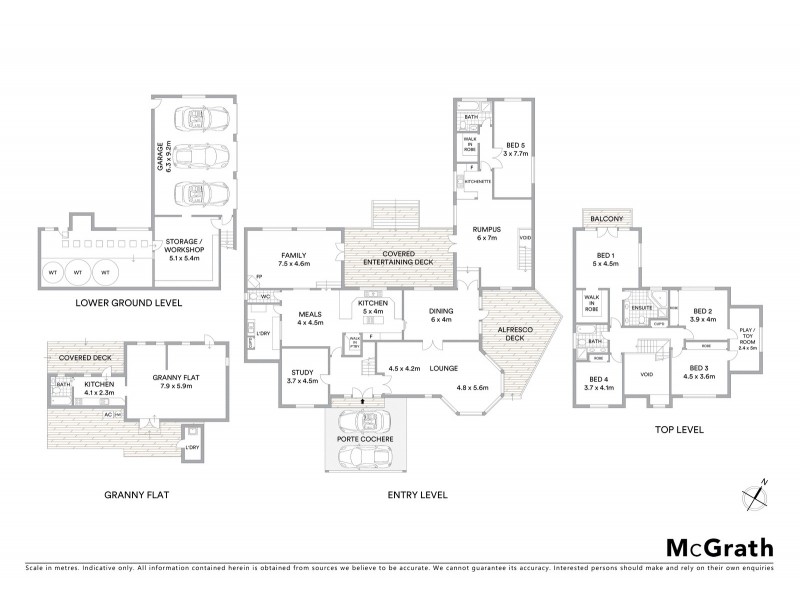 3 Farnborough Road, Dural NSW 2158 Floorplan