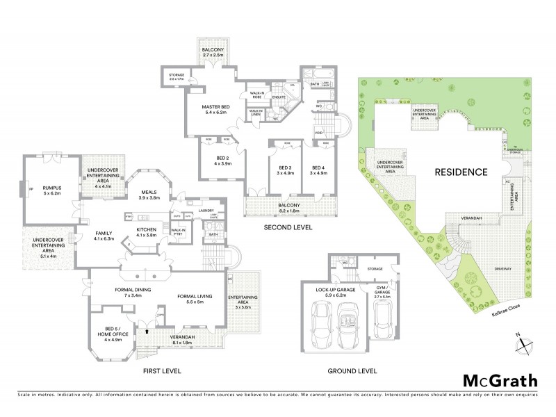 17 Kelbrae Close, Castle Hill NSW 2154 Floorplan