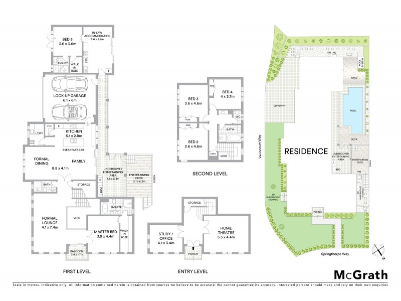 8 Springthorpe Way, Castle Hill NSW 2154 Floorplan