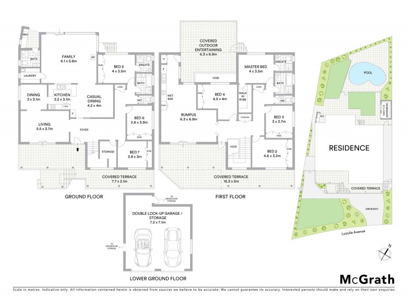 33 Luculia Avenue, Baulkham Hills NSW 2153 Floorplan