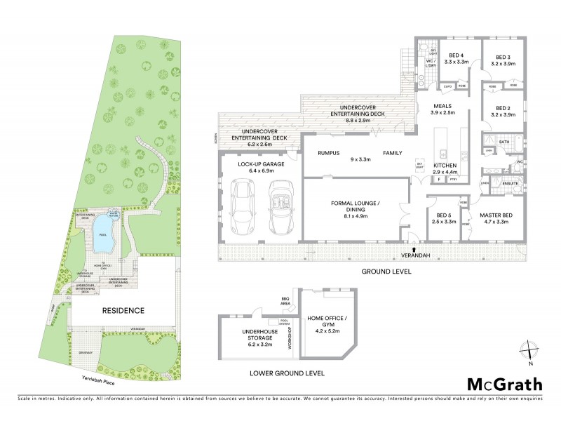 15 Yerriebah Place, Castle Hill NSW 2154 Floorplan