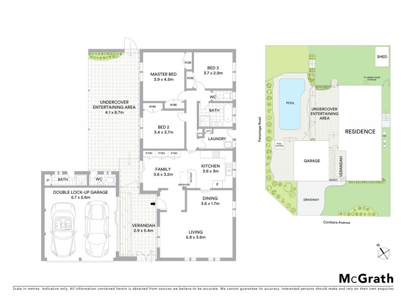 2 Combara Avenue, Castle Hill NSW 2154 Floorplan