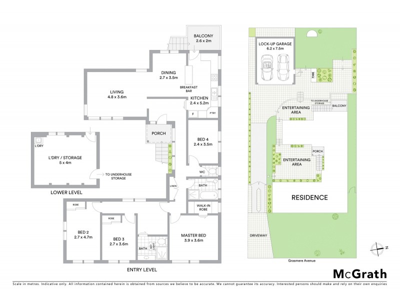 36 Grasmere Avenue, Northmead NSW 2152 Floorplan