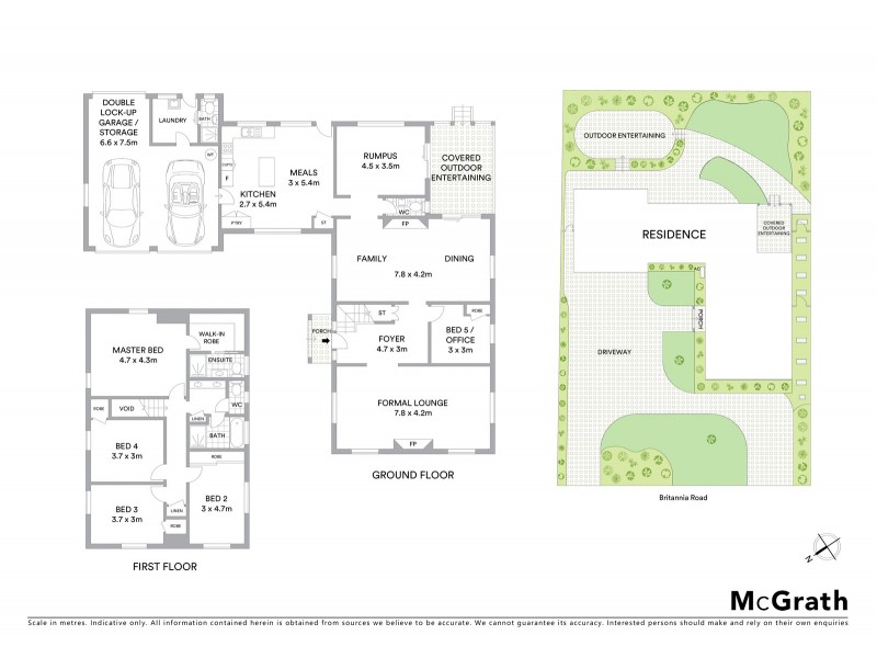 18 Britannia Road, Castle Hill NSW 2154 Floorplan