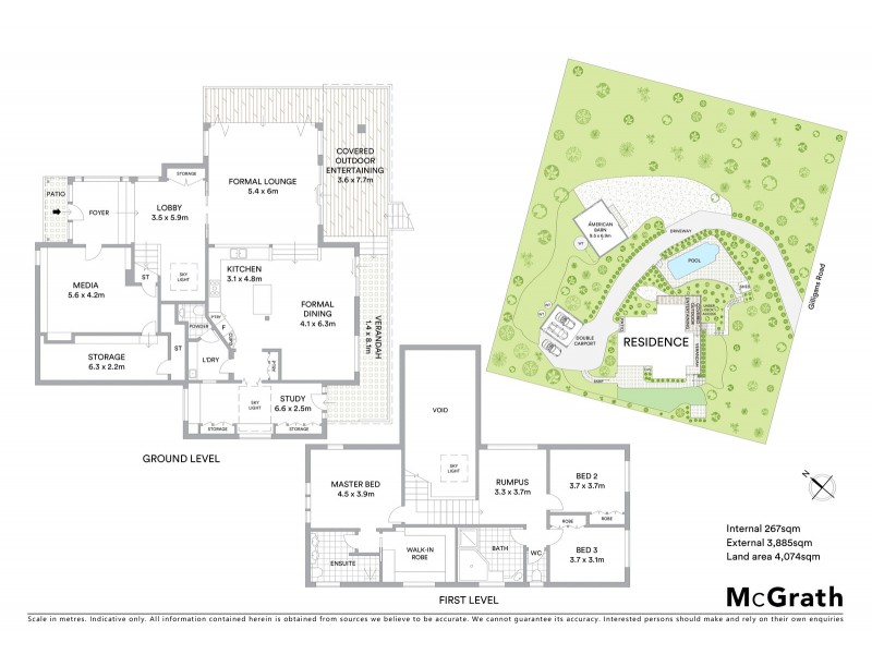 37 Gilligans Road, Dural NSW 2158 Floorplan