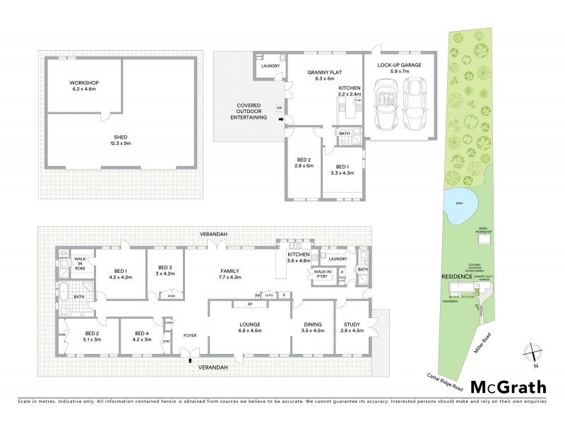6 Miller Road, Glenorie NSW 2157 Floorplan