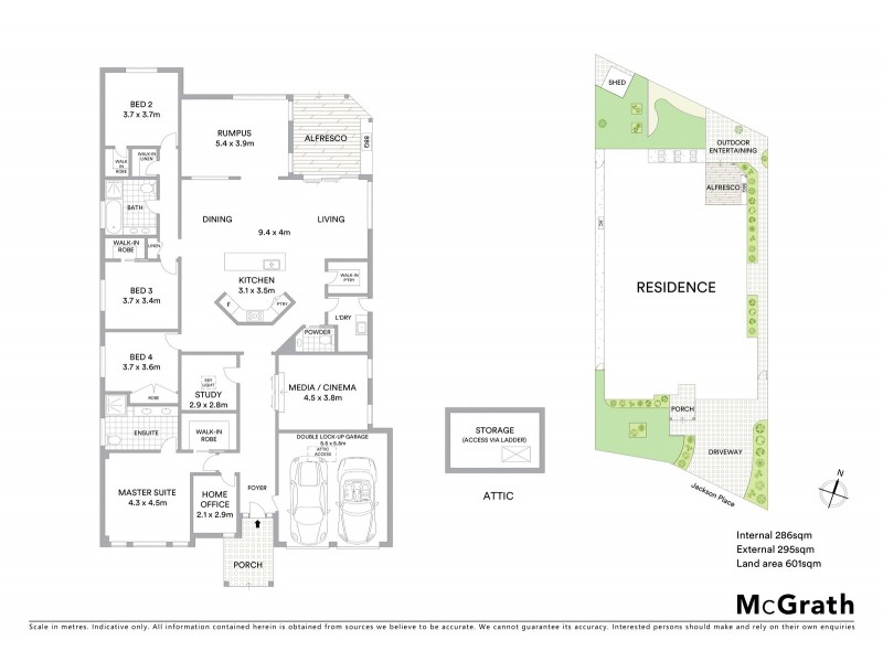 10 Jackson Place, Kellyville NSW 2155 Floorplan