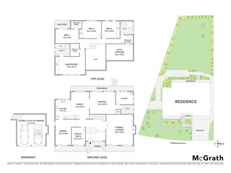 41 Castlewood Drive, Castle Hill NSW 2154 Floorplan