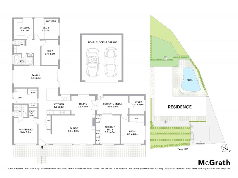 12 Taupo Road, Glenorie NSW 2157 Floorplan