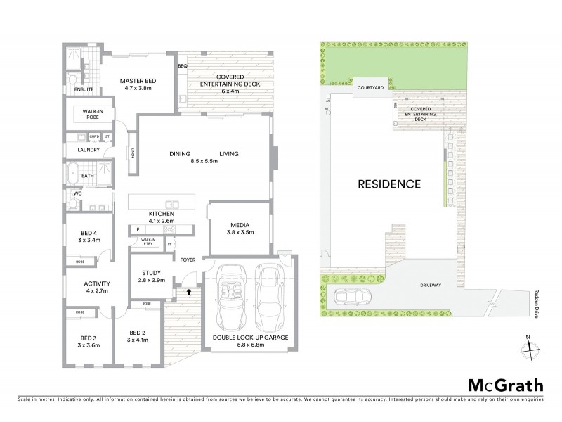 67 Redden Drive, Kellyville NSW 2155 Floorplan