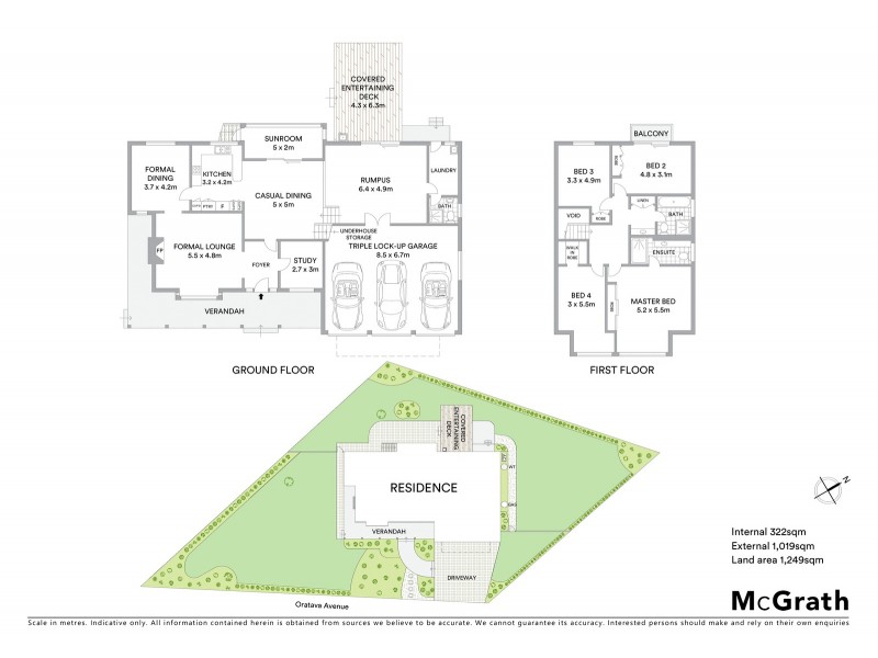 181 Oratava Avenue, West Pennant Hills NSW 2125 Floorplan