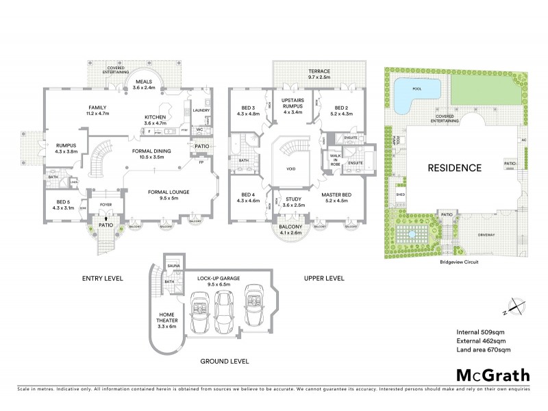 21 Bridgeview Circuit, Bella Vista NSW 2153 Floorplan