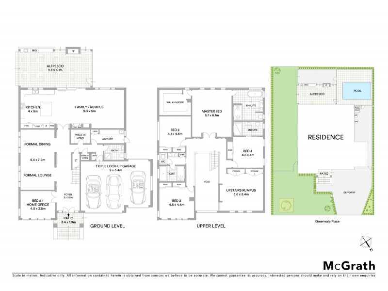 3 Greenvale Place, Castle Hill NSW 2154 Floorplan