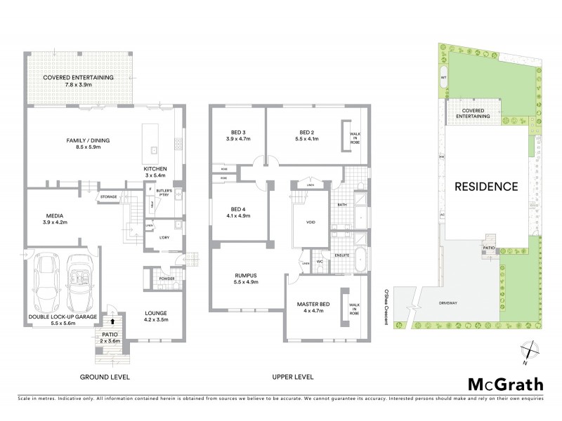 14 O’Shea Crescent, Kellyville NSW 2155 Floorplan