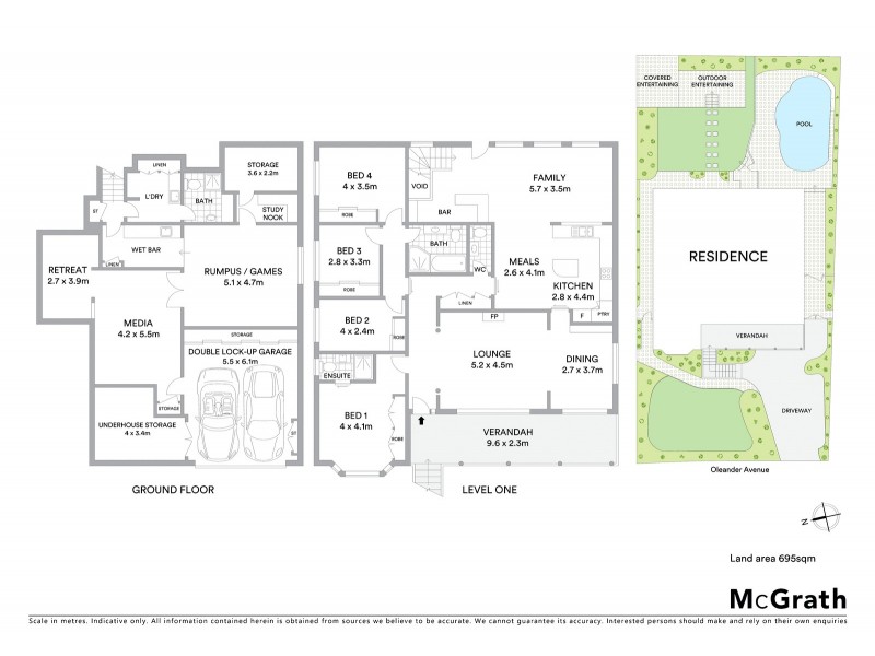 9 Oleander Avenue, Baulkham Hills NSW 2153 Floorplan