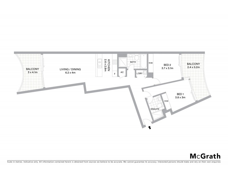 1710/301 Old Northern Road, Castle Hill NSW 2154 Floorplan