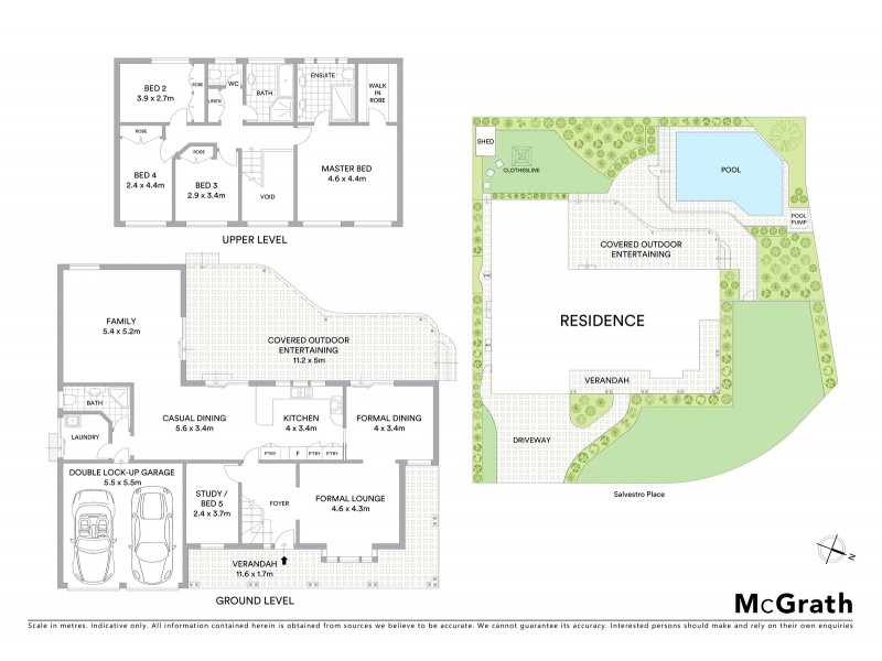 6 Salvestro Place, Bella Vista NSW 2153 Floorplan