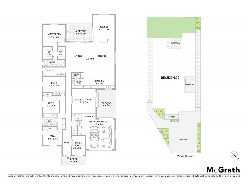 50 Willcox Crescent, Kellyville NSW 2155 Floorplan