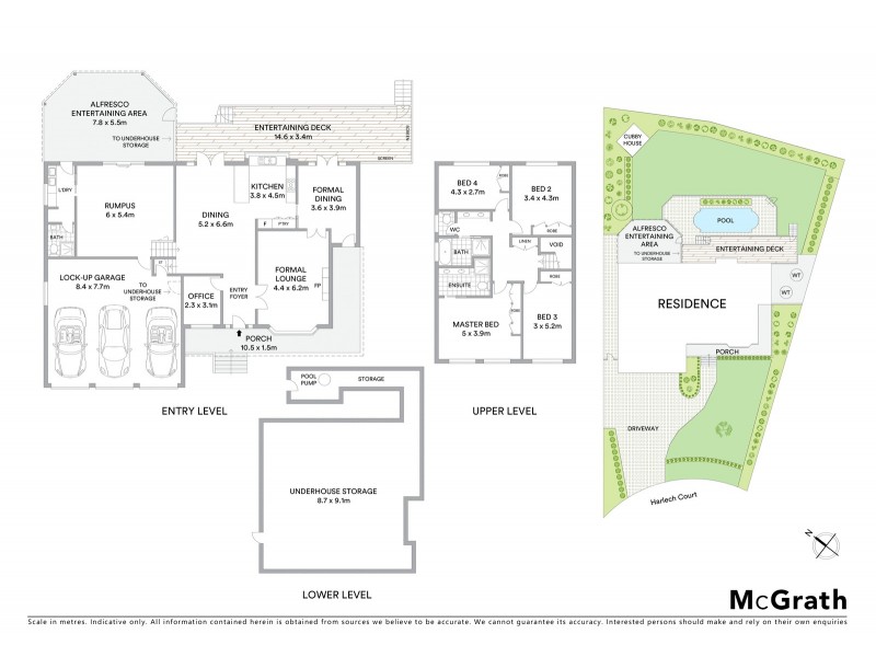 7 Harlech Court, Castle Hill NSW 2154 Floorplan