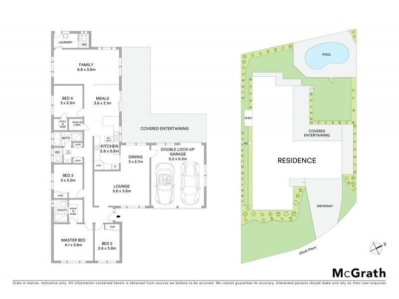6 Elliott Place, Baulkham Hills NSW 2153 Floorplan