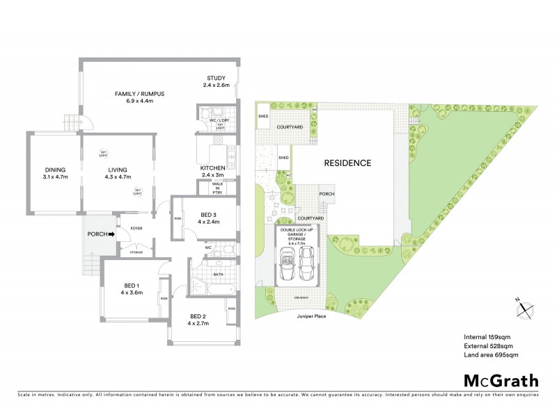 6 Juniper Place, Baulkham Hills NSW 2153 Floorplan