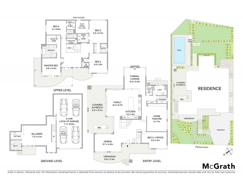 7 Carioca Court, West Pennant Hills NSW 2125 Floorplan