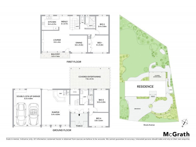 20 Broula Avenue, Baulkham Hills NSW 2153 Floorplan