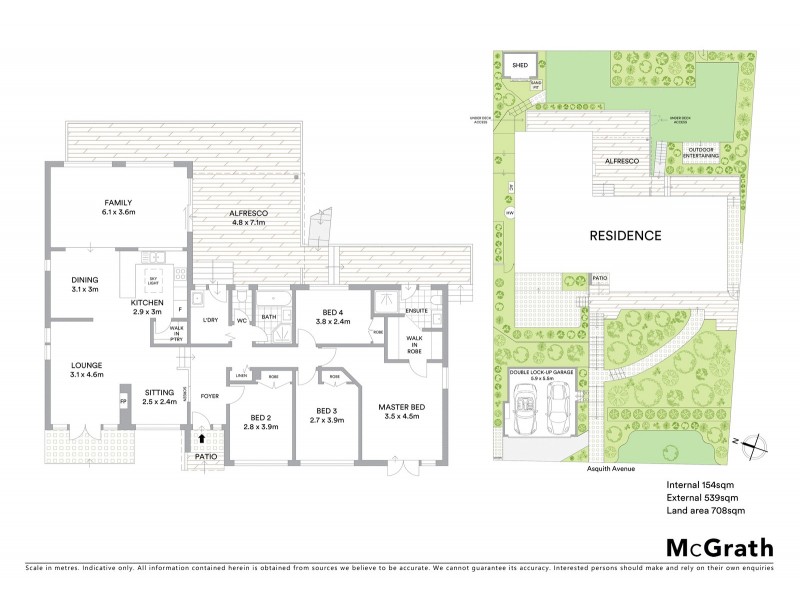 25 Asquith Avenue, Winston Hills NSW 2153 Floorplan