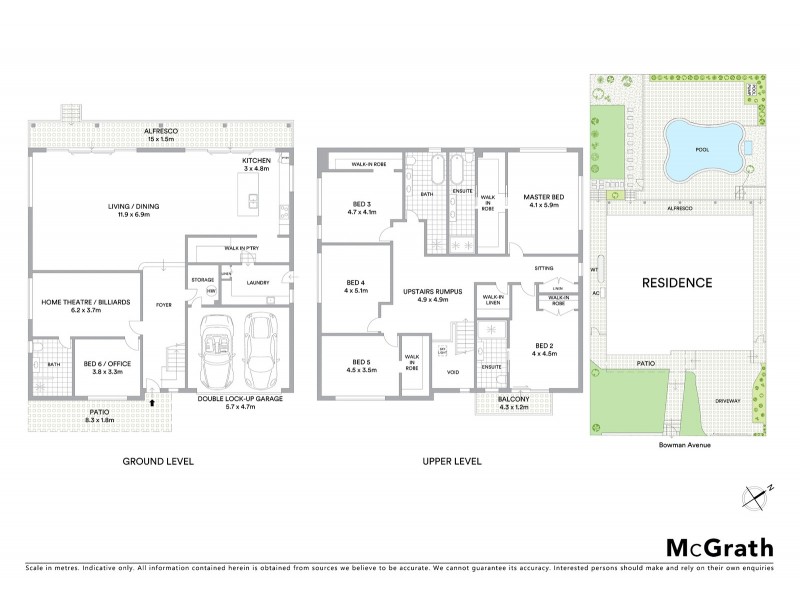 6 Bowman Avenue, Castle Hill NSW 2154 Floorplan