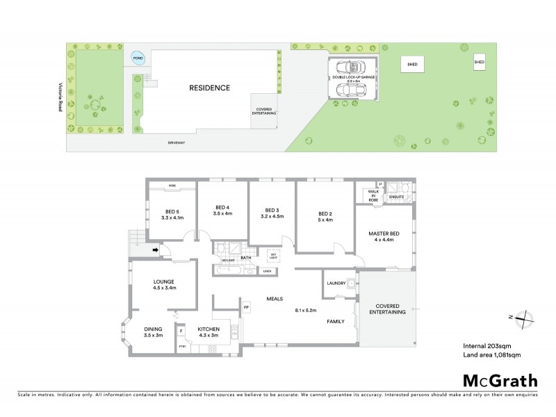 105 Victoria Road, West Pennant Hills NSW 2125 Floorplan