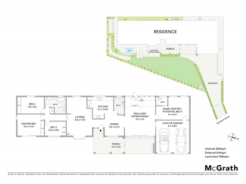 11 Gordonia Grove, Baulkham Hills NSW 2153 Floorplan